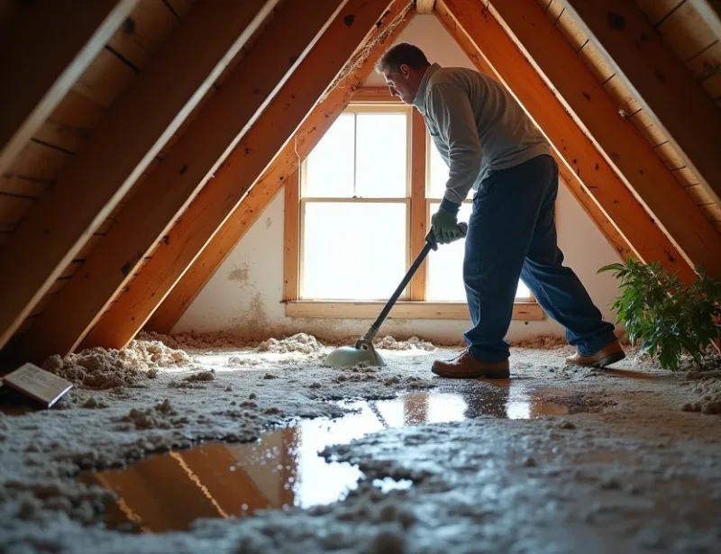Attic Water Removal in North Andrews Gardens, FL