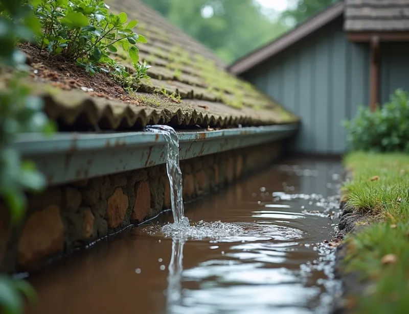 Gutter Overflow Water Removal in Weston, FL