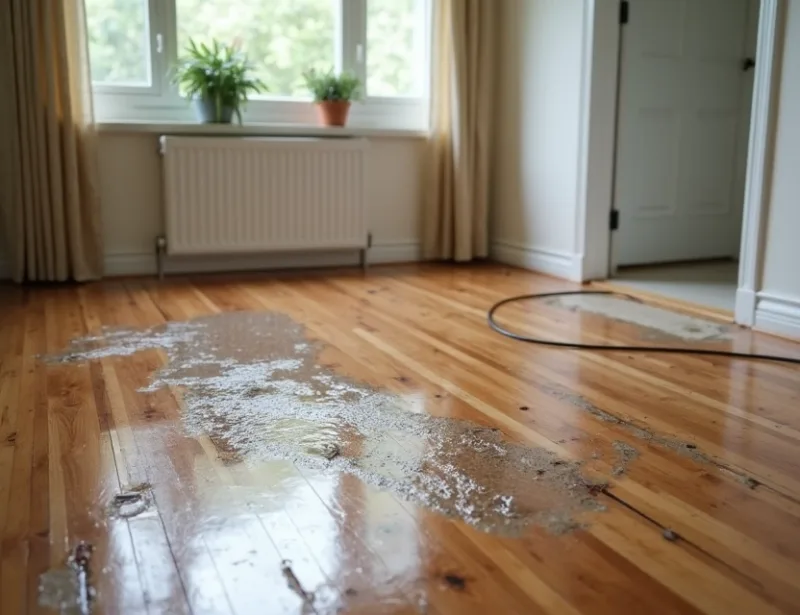 Hardwood Floor Water Damage Repair in Palm Springs, FL
